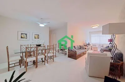 Apartamento com 3 dormitórios à venda, 120 m² por r$ 580.000,00 - pitangueiras - guarujá/sp