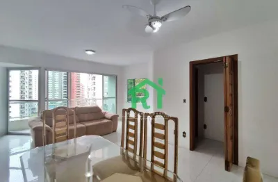 Apartamento com sacada, 3 suítes, 1 vaga, piscina, churrasqueira, jardim astúrias, guarujá/sp