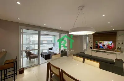 Apartamento com 2 dormitórios à venda, 84 m² por r$ 850.000,00 - pitangueiras - guarujá/sp