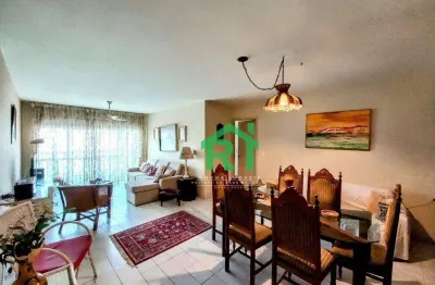 Apartamento com 3 dormitórios à venda, 145 m² por r$ 700.000,00 - pitangueiras - guarujá/sp