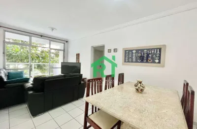 Apartamento com 2 dormitórios à venda, 87 m² por r$ 500.000,00 - pitangueiras - guarujá/sp