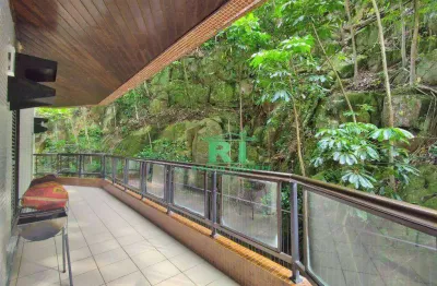 Apartamento, 3 dormitórios sendo 2 suítes, 2 vagas, área de lazer, praia do tombo, guarujá/sp