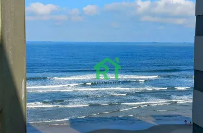 Apartamento frente mar, 2 dormitórios, 1 vaga, 110 m², à venda por r$ 800.000 - pitangueiras - guarujá/sp