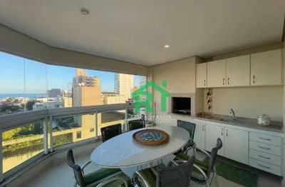 Apartamento reformado, 3 dormitórios 3( suítes), 2 vagas, lazer enseada, guarujá/sp
