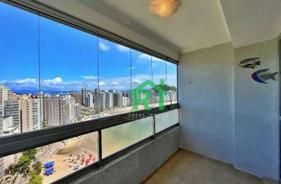 Apartamento com 2 dormitórios à venda, 120 m² por r$ 960.000,00 - jardim astúrias - guarujá/sp