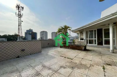 Cobertura com 4 quartos (2 suítes), 1 vaga à venda no tombo, guarujá