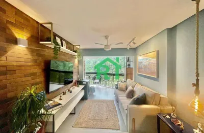Apartamento à venda, 110 m² por r$ 940.000,00 - enseada - guarujá/sp