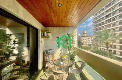 Apartamento beira mar, 3 dormitórios; (1 suíte), 1 vaga, lazer - praia da enseada - guarujá/sp