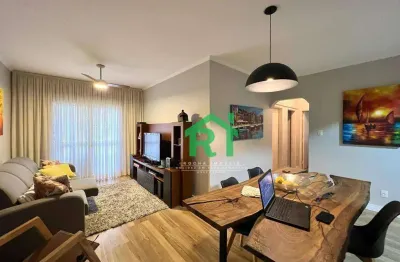 Apartamento com 3 dormitórios à venda, 97 m² por r$ 510.000,00 - jardim astúrias - guarujá/sp