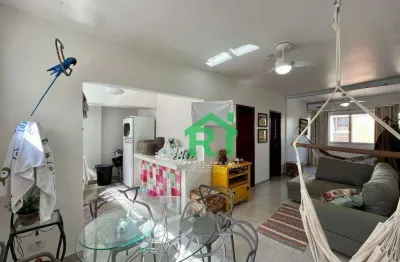 Apartamento com 1 quarto (1 suíte), 1 vaga à venda em jardim astúrias, guarujá