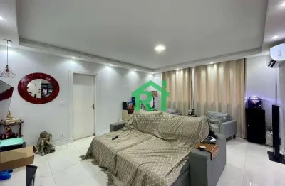 Apartamento com 3 dormitórios à venda, 120 m² por r$ 350.000,00 - enseada - guarujá/sp