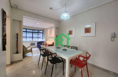 Apartamento com 1 dormitório à venda, 50 m² por r$ 320.000,00 - pitangueiras - guarujá/sp