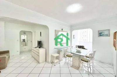 Apartamento com 2 dormitórios à venda, 70 m² por r$ 460.000,00 - pitangueiras - guarujá/sp