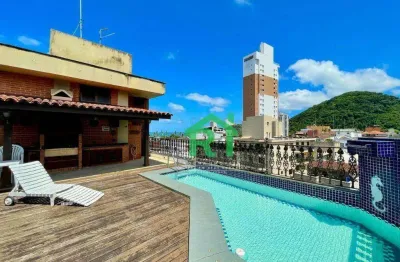 Apartamento com 3 dormitórios à venda, 309 m² por r$ 750.000,00 - enseada - guarujá/sp
