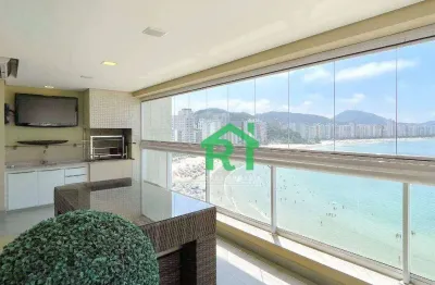 Apartamento à venda, 130 m² por r$ 1.800.000,00 - jardim astúrias - guarujá/sp