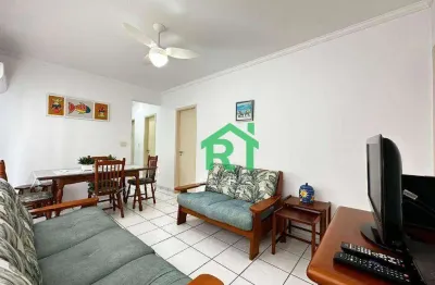 Apartamento com 2 dormitórios à venda, 70 m² por r$ 425.000,00 - pitangueiras - guarujá/sp