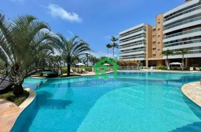 Apartamento beira mar, 4 dormitórios (4 suítes), 4 vagas, área de lazer, enseada, guarujá/sp