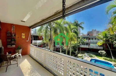 Apartamento reformado, 3 dormitórios,( 1 suíte) 1 vaga, area de lazer, enseada, guarujá/s