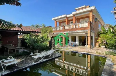 Casa com 4 dormitórios à venda, 350 m² por r$ 1.500.000,00 - acapulco - guarujá/sp