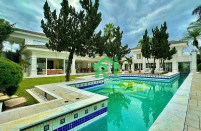 Casa com 6 dormitórios à venda, 1300 m² por r$ 8.300.000,00 - acapulco - guarujá/sp