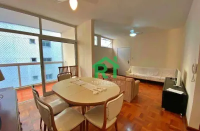 Apartamento com 3 dormitórios à venda, 107 m² por r$ 400.000,00 - pitangueiras - guarujá/sp