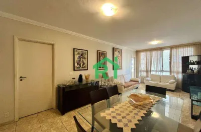 Apartamento com sacada, 4 dormitórios (1 suíte), 1 vaga, pitangueiras, guarujá/sp