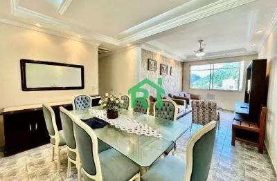 Apartamento com 3 dormitórios à venda, 90 m² por r$ 500.000,00 - pitangueiras - guarujá/sp