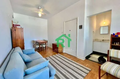 Apartamento com 2 dormitórios à venda, 75 m² por r$ 350.000,00 - enseada - guarujá/sp