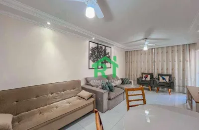 Apartamento na praia 2 dormitórios à venda, 90 m² por r$ 590.000 - praia de pitangueiras - guarujá/sp