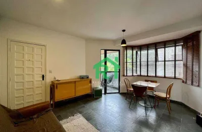 Apartamento com 2 dormitórios, 70 m² - venda por r$ 450.000,00 ou aluguel por r$ 3.900,02/mês - jardim astúrias - guarujá/sp