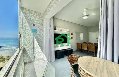 Apartamento com 3 dormitórios, 95 m² - venda por r$ 650.000,00 ou aluguel por r$ 5.500,02/mês - pitangueiras - guarujá/sp