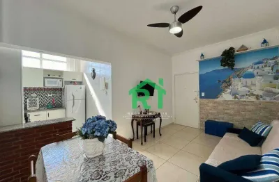 Apartamento reformado, 2 dormitórios (2 suítes), pitangueiras, guarujá/sp