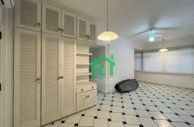 Apartamento beira-mar 1 dormitório à venda, 45m², 1 vaga r$350.000 - pitangueiras - guarujá/sp