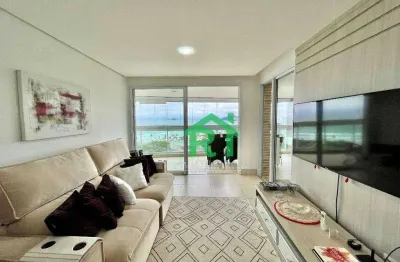 Apartamento com 3 dormitórios à venda, 140 m² por r$ 1.250.000 - enseada - guarujá/sp