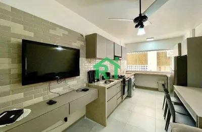 Apartamento reformado, 2 dormitórios (2 suítes), pitangueiras, guarujá/sp