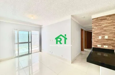 Apartamento garden beira mar, com 3 quatos à venda - tombo - guarujá/sp