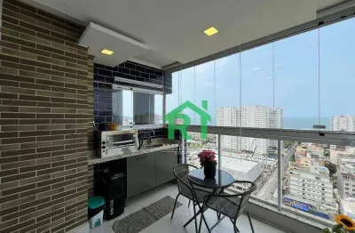 Apartamento com 2 dormitórios à venda, 67 m² por r$ 730.000,00 - enseada - guarujá/sp
