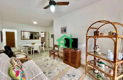 Apartamento com 2 dormitórios à venda, 95 m² por r$ 330.000,00 - enseada - guarujá/sp