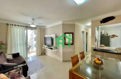 Apartamento frente mar, 3 dormitórios (1 suíte), 2 vagas, lazer, jardim astúrias - guarujá/sp