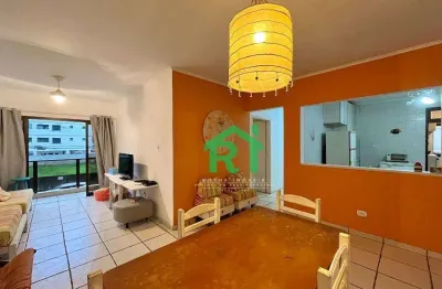 Apartamento com 3 quartos (2 suítes), 1 vaga, tombo, guarujá/sp