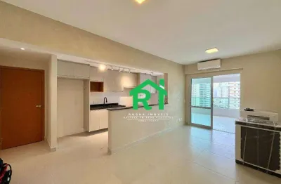 Apartamento à beira mar com 3 quartos (1 suíte), 2 vagas, lazer à venda em jardim astúrias, guarujá