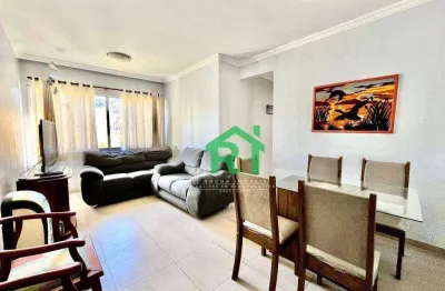 Apartamento com 3 dormitórios à venda, 80 m² por r$ 320.000,00 - enseada - guarujá/sp