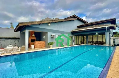 Casa, 270 m² - venda por r$ 2.800.000,00 ou aluguel por r$ 16.000,00/mês - acapulco - guarujá/sp