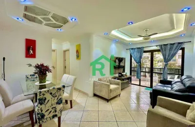 Apartamento com 3 dormitórios à venda, 73 m² por r$ 450.000,00 - enseada - guarujá/sp