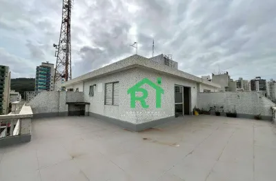 Cobertura á venda na praia das astúrias | rocha imóveis guarujá