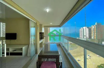 Apartamento com 3 dormitórios, 120 m² - venda por R$ 1.280.000,00 ou aluguel por R$ 7.100,00/mês - Jardim Astúrias - Guarujá/SP