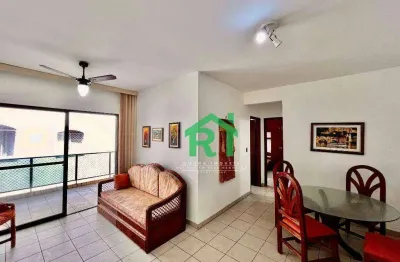 Apartamento com 2 dormitórios à venda, 78 m² por r$ 330.000,00 - enseada - guarujá/sp