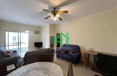 Apartamento com 2 quartos (1 suíte), 1 vaga, tombo, guarujá/sp