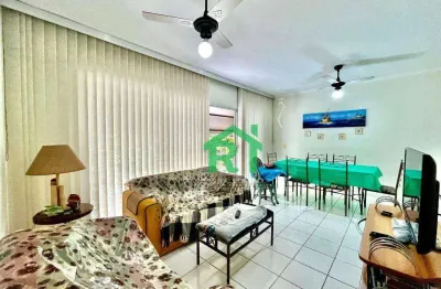 Apartamento com 3 dormitórios à venda, 95 m² por r$ 440.000,00 - enseada - guarujá/sp