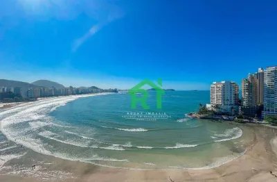 Apartamento com 3 dormitórios à venda, 166 m² por r$ 1.750.000,00 - jardim astúrias - guarujá/sp